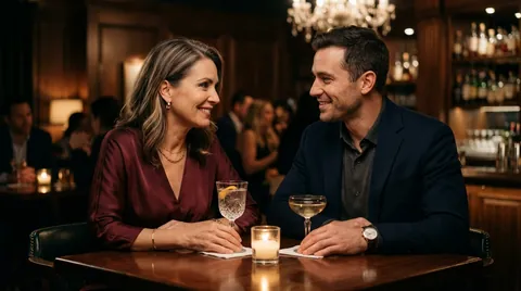 Chemistry & Body Language: Signs an Older Woman is Truly Interested in You