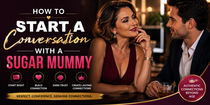 How to Start a Conversation With a Sugar Mummy: 12 Tips That Actually Work