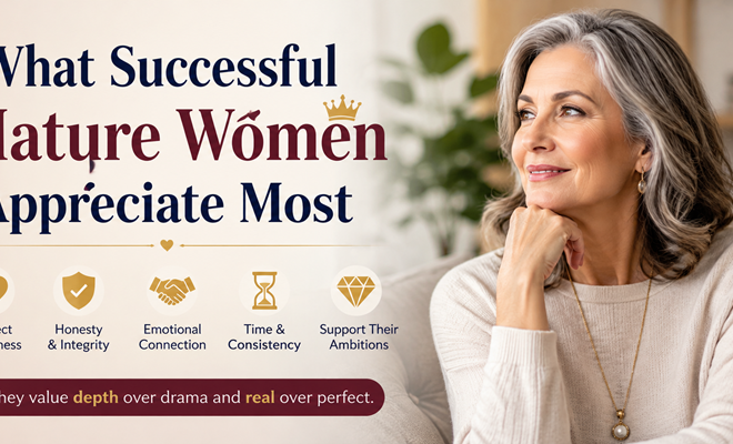What Successful Mature Women Appreciate Most in a Relationship